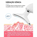 Massageador Facial e Pescoço Dolphin Lift Pro LED 7 Cores | Fototerapia, Aquecimento e Massagem Rejuvenescedora