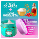 Kit Facial Pele de Porcelana + Olhos de Gueixa Kokeshi 45g | Hidratação Profunda, Clareamento e Anti-Idade Inspirado na Skincare Asiática