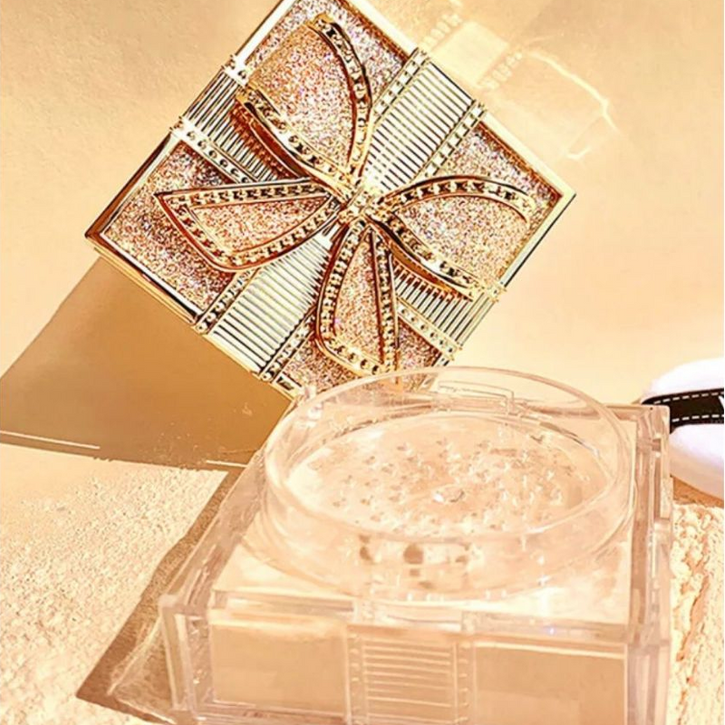 Pó Solto Labranche Gift com Esponja | Efeito Matte Suave | Embalagem Luxo 7cm