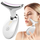 Massageador Facial e Pescoço Dolphin Lift Pro LED 7 Cores | Fototerapia, Aquecimento e Massagem Rejuvenescedora