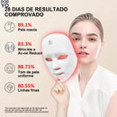 LumiSkin LED Mask 7 Cores | Tecnologia de Fototerapia para Cuidados Faciais