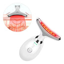 Massageador Facial e Pescoço Dolphin Lift Pro LED 7 Cores | Fototerapia, Aquecimento e Massagem Rejuvenescedora