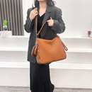 Bolsa Mochila Grande De Ombro e Transversal Feminina De Couro PU B303 AMY