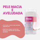 Kit Bastão Ricca Hidratante Lifting Esfoliante Apaga Poros Area Olhos Protetor Solar