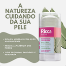 Kit Bastão Ricca Hidratante Lifting Esfoliante Apaga Poros Area Olhos Protetor Solar