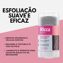 Kit Bastão Ricca Hidratante Lifting Esfoliante Apaga Poros Area Olhos Protetor Solar