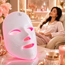 LumiSkin LED Mask 7 Cores | Tecnologia de Fototerapia para Cuidados Faciais