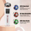 Mini HIFU Pro — Aparelho Facial 4 em 1 com HIFU, RF, EMS e LED para Cuidados com a Pele