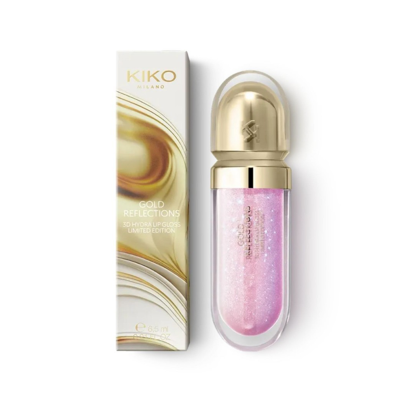 LIP GLOSS 3D HYDRA GOLD REFLECTIONS KIKO MILANO