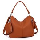Bolsa Amy Luxe 3 em 1 – Ombro, Transversal e Mochila em Couro PU
