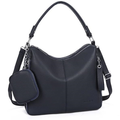 Bolsa Mochila Grande De Ombro e Transversal Feminina De Couro PU B303 AMY
