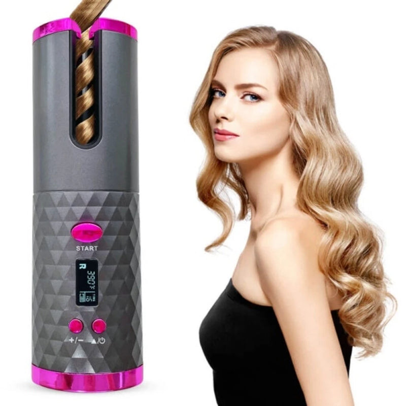 ✨ Modelador Automático de Cachos LumiCurl Pro
